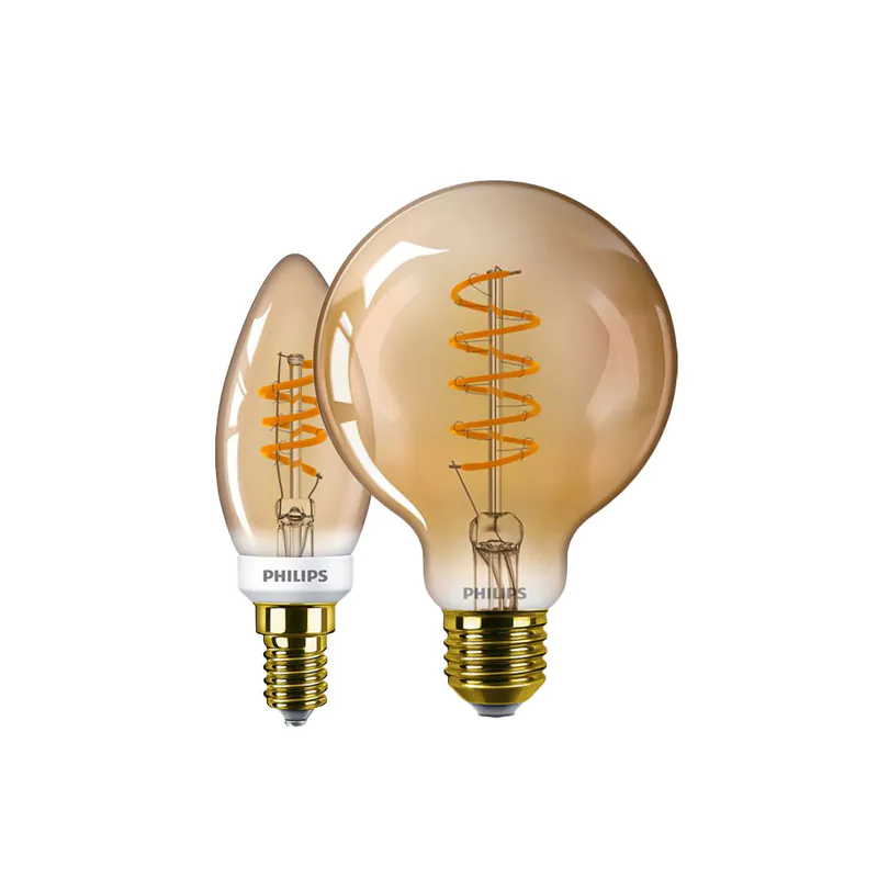 Gold LED Light Bulbs