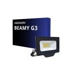 Noxion LED Floodlight Beamy G3.1 Black 10W 1100lm 100D - 840 Cool White | IP65 - Symmetrical 