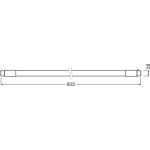 Osram LED Tube T8 SubstiTUBE Connected Advanced (EM/Mains) Ultra Output 24W 3600lm - 840 Cool White | 150cm - Replaces 58W