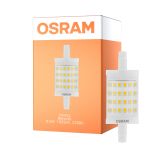 Osram LED R7s 78mm Clear 9.5W 1055lm - 827 Extra Warm White | Dimmable - Replaces 75W