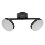 Ledvance LED Decor Spot Moon Steel Black 10W 560lm - 830 Warm White
