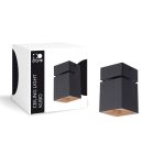 D'Lite Ceiling Light Kubo Black Tiltable and Rotatable | IP20 - Suitable for 1x GU10