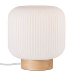 Nordlux Table Lamp Milford Glass Brown | Suitable for 1x E27