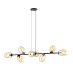 Emibig Pendant Pandora Steel Black | Suitable for 8x E14 - Max 10W