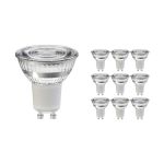 Multipack 10x Noxion Lucent LED Spot GU10 PAR16 4.8W 450lm 36D - 840 Cool White | Replaces 65W