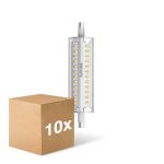 Multipack 10x Philips Corepro LED Lineair R7s 118mm 14W 1800lm - 840 Cool White | Dimmable - Replaces 120W