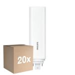 Multipack 20x Philips CorePro PL-T LED Bulb HF 18.5W - 840 Cool White | 4-Pin - Replaces 42W