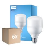 Multipack 6x Philips CorePro LED E27 Frosted 20W 2050lm - 830 Warm White | Replaces 120W