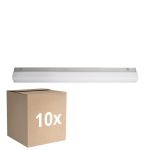 Multipack 10x Ledvance LED Batten Square 14W 1250lm - 930-940 CCT | 60cm - Best Colour Rendering