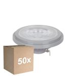 Multipack 50x Noxion LED Spot G53 AR111 7.4W 450lm 40D - 930 Extra Warm White | Best Colour Rendering - Dimmable - Replaces 50W