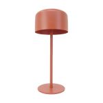 Eglo Table Lamp Roccanova Solar Steel Orange 2W 270lm - 830 Warm White | IP44 - Touch Dimmable - USB-C