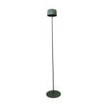 Eglo Floor Lamp Roccanova-L Solar Steel Green 2W 270lm - 830 Warm White | IP44 - Touch Dimmable - USB-C