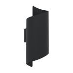 Eglo Wall Light Montarello Steel Black Up & Down 4W 510lm - 827-840-860 CCT | IP54