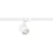 SLV Track Spot Enola C 3-Phase Aluminium Whit Rounde 11W 1040lm 55D - 830 Warm White