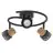 Ledvance LED Decor Spot Cork Steel Spiral Black 10W 690lm - 827 Extra Warm White | Dimmable