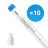 Multipack 10x Philips LED Tube T8 CorePro (EM/Mains) High Output 18W 2000lm - 840 Cool White | 120cm - Replaces 36W