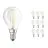 Multipack 10x Ledvance  Classic LED E14 Ball Filament Clear 2.5W 250lm - 827 Extra Warm White | Replaces 25W