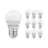 Multipack 10x Noxion Lucent Lustre LED E27 Ball Frosted 2.5W 250lm - 827 Extra Warm White | Replaces 25W
