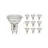 Multipack 10x Noxion LED Spot GU10 PAR16 5.5W 560lm 36D - 830 Warm White | Replaces 75W