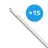 Multipack 15x Bright Choice LED Waterproof Batten 27W 2970lm - 840 Cool White | 150cm