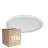 Multipack 10x D'Lite Ceiling Light Luma White 18W 1700lm - 827 Extra Warm White | IP44 - 29cm