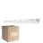 Multipack 10x Ledvance LED Waterproof Batten Damp Proof 46W 6400lm - 840 Cool White | 150cm