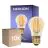 Multipack 10x Noxion Lucent Lustre LED E27 Filament Amber 4.5W 400lm - 822 Extra Warm White | Dimmable - Replaces 35W