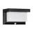 Eglo Wall Light Utrera Solar Black 800lm - 840 Cool White | IP44 - Motion Sensor