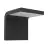Eglo Wall Light Spiante Solar Black 6W 800lm - 840 Cool White | IP65 - Motion Sensor