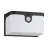 Eglo Wall Light Croara Solar Black 7W 800lm - 830 Warm White | IP65 - Motion Sensor