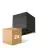 Multipack 2x D'Lite Wall Light Elingen Aluminium Black Up & Down 2.9W 170lm - 830 Warm White | IP65 - Battery-Powered - Light Sensor