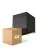 Multipack 4x D'Lite Wall Light Elingen Aluminium Black Up & Down 2.9W 170lm - 830 Warm White | IP65 - Battery-Powered - Light Sensor