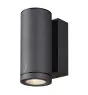 SLV Enola S Wall Light Aluminium Grey Round 6W 500lm - 940 Cool White | Outdoor - IP65 - Best Colour Rendering