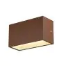SLV Sitra M Up/Down Wall Light Aluminium Other 14W 1880lm - 830-840 CCT | Outdoor - IP65
