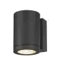 SLV Enola Wall Light Aluminium Grey 11W 1100lm - 930-940 CCT | IP65 - Best Colour Rendering