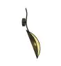 Emibig Wall Light Lotus Steel Black | Suitable for 1x E14 - Max 10W