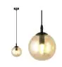 Emibig Pendant Cosmo Steel Black | Suitable for 1x E14 - Max 10W