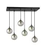 Emibig Pendant Cosmo Steel Black | Suitable for 6x E14 - Max 10W