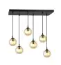 Emibig Pendant Cosmo Steel Black | Suitable for 6x E14 - Max 10W