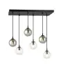Emibig Pendant Cosmo Steel Black | Suitable for 6x E14 - Max 10W