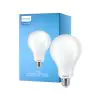 Philips Corepro LED Bulb E27 Pear Frosted 23W 3452lm - 827 Extra Warm White | Replaces 200W