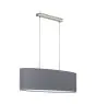 Eglo Pendant Pasteri Steel Satin Nickel | IP20 - Suitable for 2x E27 