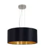 Eglo Pendant Maserlo Steel Satin Nickel | Suitable for 3x E27