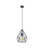 Eglo Pendant Carlton Steel Black | IP20 - Suitable for 1x E27 