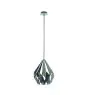 Eglo Pendant Carlton 1 Steel Grey | IP20 - Suitable for 1x E27 