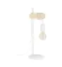 Eglo Table Lamp Townshend Steel White Wood | IP20 - Suitable for 1x E27 
