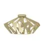 Eglo Ceiling Light Carlton Steel Gold | IP20 - Suitable for 1x E27 