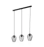 Eglo Pendant Newtown Steel Black | IP20 - Suitable for 3x E27 