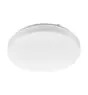 Eglo Wall and Ceiling Light Frania Steel White 10W 1100lm - 830 Warm White | IP20 