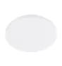 Eglo Wall and Ceiling Light Frania Steel White 14.6W 1600lm - 830 Warm White | IP44 